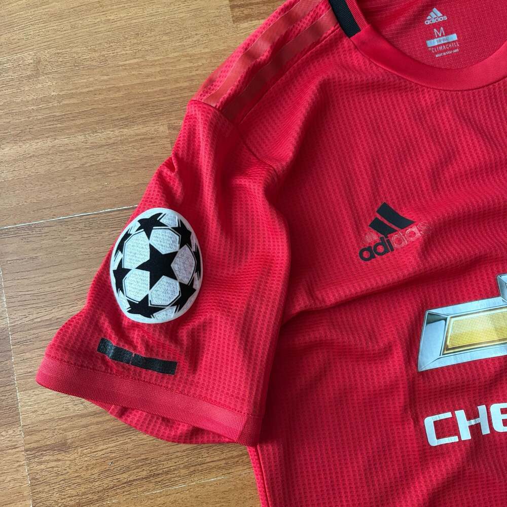 Authentic Adidas Manchester United 2019/20 Home Jersey Martial 9 - Picture 5 of 9